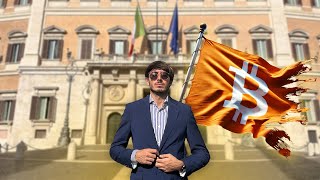 Sono andato a Palazzo Chigi per salvare Bitcoin dalle tasse [upl. by Ehtyaf]