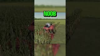 Noob Vs Pro Harvesting Part 1000000 fs22 farmingsimulator22 fs22gameplay [upl. by Lynch785]