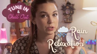 ✨Relax with Soothing Guided Breathing Stretching amp Rain Sounds 🌧️ Soft Spoken ASMR ☔️ [upl. by Christian]