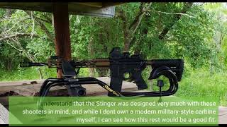 User Review Caldwell Stinger Adjustable Ambidextrous Rifle Shooting Rest for Outdoor Range [upl. by Slen]