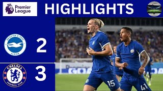 HIGHLIGHTS  Chelsea vs Brighton 32  ENZOO score [upl. by Auqenahs]