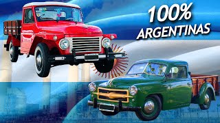 ¡Cuando Argentina fabricaba sus propias camionetas 7 PICK UPS Argentinas [upl. by Korwun]