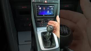 1 DIN TO 2 DIN CONSOLE AUDI A4 B6 amp PIONEER SPHDA360DAB INSTALLED [upl. by Laertnom]