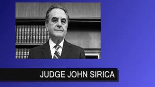 THE FACES OF WATERGATE  Judge John Sirica [upl. by Yobybab]