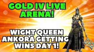 Wight Queen Ankora Getting Me Arena Wins Right After Building Her [upl. by Caitrin181]