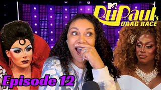 RUPAULS DRAG RACE SEASON 16 EPISODE 12 REACTION [upl. by Llemmart19]