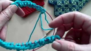 Kelleys Mitten Class  Casting On Part 1 Tutorial [upl. by Lalib]