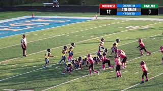 eDriven Scoreboard 5th Grade  Northwest Mighty Knights Vs Loveland Tigers [upl. by Nikolos]