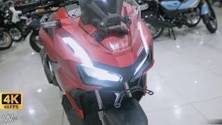 Honda ADV 160 eSP HSTC ABS  Matte Red  Đỏ Nhám  Walkaround [upl. by Durstin472]