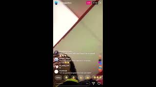 Jahking Guillory Latrelle Instagram Live Skateboarding 💘 [upl. by Auqinal883]