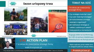 🔴 Live Action Plan odc 10  Zarządzanie Strategiczne [upl. by Stock]