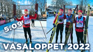 VASALOPPET 2022  JAG KLARADE DET PÅ 509  VLOGG² 41 [upl. by Ysak224]