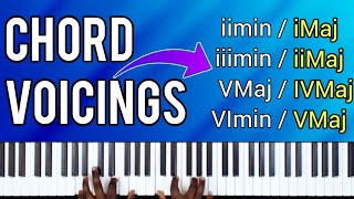 Gospel Piano Lesson  Learn 4 MUSTKNOW Gospel Chord Voicings [upl. by Aekahs522]