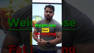 Weight loss and fat loss Telugu diet part 1 weightloss fatlossdiet dietplan ytshortsindia [upl. by Nnyltak]