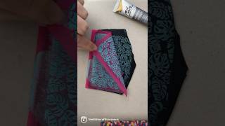 Polymer Clay Silkscreen  Earring Making  Craft  Polyclay [upl. by Nennek]