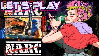 Arcade Play 42 Williams Narc [upl. by Htenek67]