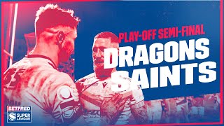 Highlights  Catalans Dragons v St Helens PlayOff SemiFinal 2023 Betfred Super League [upl. by Burny]