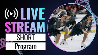 LIVE  Short Program  ISU World Synchronized Skating Championships  Zagreb 2024  WorldSynchro [upl. by Phip605]