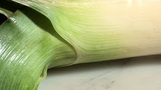 How to Clean Leeks  Cooking With Melissa Clark  The New York Times [upl. by Radbun424]