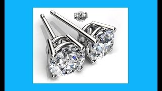 Diamond Stud Earrings for Men [upl. by Aimar144]