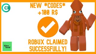 ALL 10 NEW PROMOCODES FROM BLOXLAND CLAIMRBX RBXLOOT RBXJUNGLE amp MORE NOVEMBER 2023 CODES [upl. by Renrag]