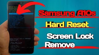 Samsung A10 A10s Hard Reset Screen Lock Remove Samsung galaxy A10s factory reset [upl. by Remark]