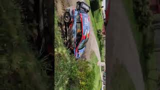 Thierry Neuville Crash  WRC Croatia Rally 2022 [upl. by Mozza]