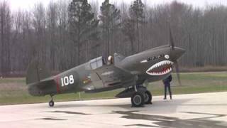 P40 Warhawk departure [upl. by Faust960]