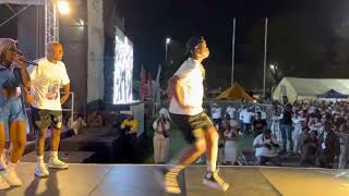 Kamo Mphela performing Gqom gcwalisa gcwalisaspringpicnic [upl. by Dunstan]