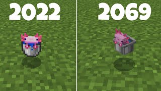 minecraft 2022 vs 2069 [upl. by Brittnee]