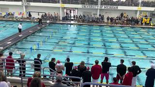 Women 200 IM  McClintock Bacon teDuits [upl. by Garap]