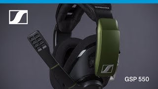 Sennheiser GSP 550 Surround Sound Gaming Headset [upl. by Col212]