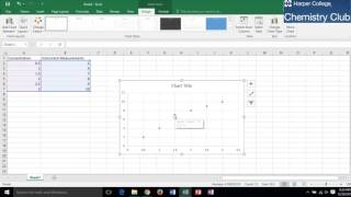 How to Generate a Calibration Curve Using Microsoft Excel Windows 10 [upl. by Eihcra]