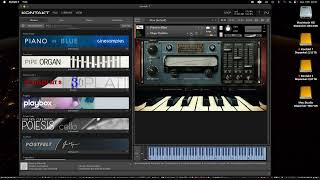 Cinesamples Piano In Blue para Kontakt 7   Só Áudio [upl. by Tremml580]