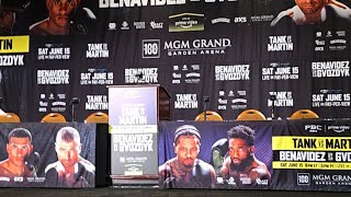 LIVE Tank Davis vs Frank Martin post fight press conference [upl. by Flower]