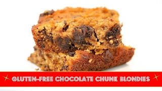 GLUTEN FREE BLONDIES  made with coconut flour [upl. by Uphemia715]