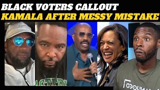 Black Voters BRUTALLY EXPOSE Kamala Following Her TOXIC MISTAKE [upl. by Markowitz48]