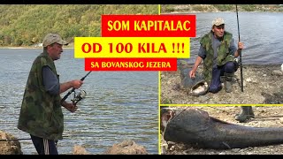 SOM OD 100 KILA  NAJVECI ULOV NA BOVANSKOM JEZERU [upl. by Leopold522]