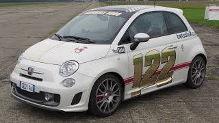 2014 Fiat Abarth 595 50th Anniversario Start Up Road Test and In Depth Review [upl. by Adnilev]