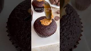 Julie Marie  easy recipes for home bakers  The best Peanut Butter Chocolate Cupcakes 🤎 [upl. by Yeloc]