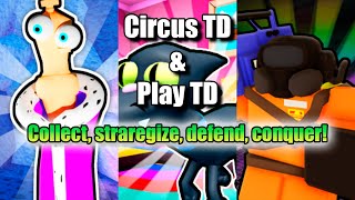 Circus TD amp Play TD  Fan made trailer [upl. by Kamin520]