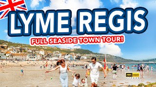 LYME REGIS  Full tour of seaside holiday town Lyme Regis Dorset [upl. by Lemrahs467]