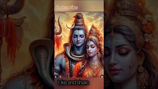 Shiv♥️Shakti status Mahadev status video mahadev shorts [upl. by Tica74]