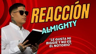 REACCIÓN ALMIGHTY– CHAMPION INDISCUTIBLE [upl. by Derej547]