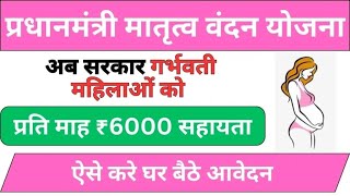 How to Fill Pradhan Mantri Matru Vandana Yojana Form StepbyStep [upl. by Nueoras]