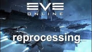 Reprocessing art in Eve Online is a crime [upl. by Rosenblum]