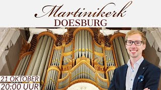 Livestream orgelconcert vanuit de Martinikerk in Doesburg  Gert van Hoef 66 [upl. by Tricia]