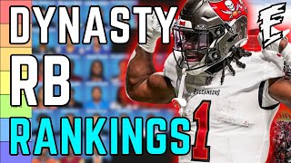 Top 24 Dynasty Running Back Rankings and Tiers  2024 Dynasty Fantasy Football [upl. by Mendy679]