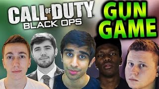 CoD Black Ops 2 Wager Match 12 with Vikkstar CoD Gun Game [upl. by Huckaby]