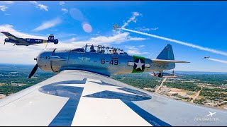 B17 Texas Raiders Memorial Flight [upl. by Ainessey746]